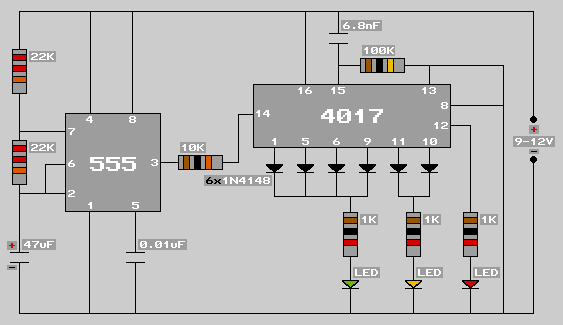 Traffic Lights Schematic